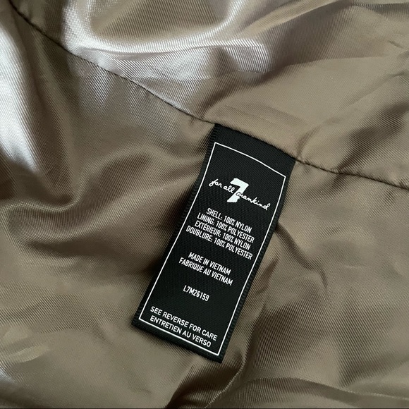 7 for all mankind Windbreaker / Jacket - Picture 7 of 7